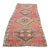 1960s Kitchen Decor Oushak Turkish Runner For Sale