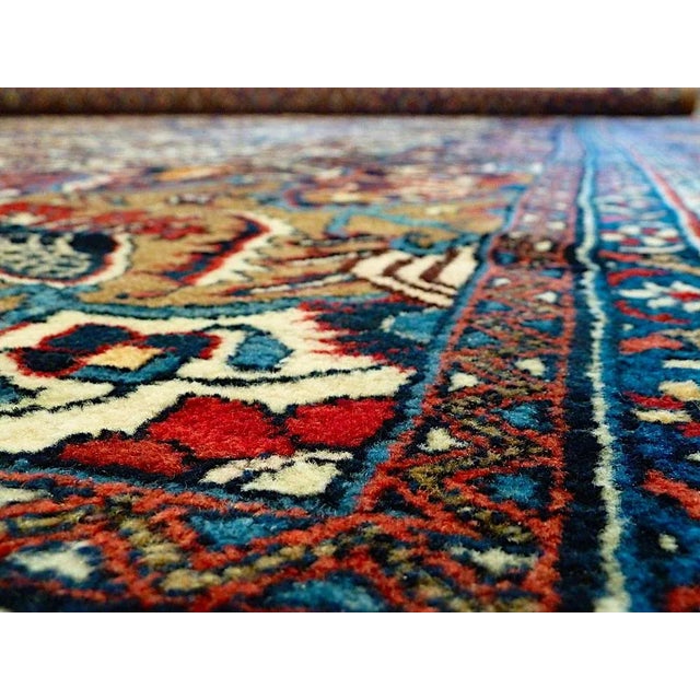 Textile Vintage Bidjar Carpet, 1950s For Sale - Image 7 of 12