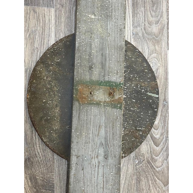 Wood British 1940s Southern Railway Enamel Target Sign – Ramsgate Station, Kent For Sale - Image 7 of 18