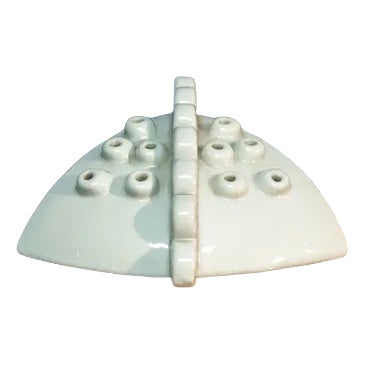 Ceramic Toothpick Holder by Matteo Thun for Memphis, Italy, 1980s For Sale