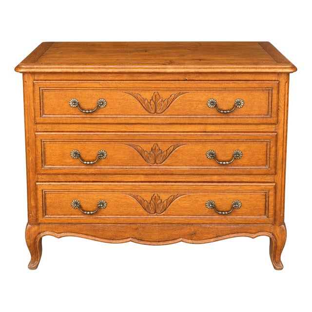 Scandinavian Louis XV Style Chest of Drawers, 1950s For Sale