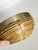 French Riviera Rush and Brass Basket, France, 1950s For Sale - Image 9 of 12