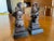 Black Forest Black Forest German Hans & Adolf Heinzeller Carved Busts, Oberammergau - Set of 2 For Sale - Image 4 of 9