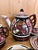 Vintage Quimper Coffee Service in Hand-Painted Earthenware by Paul Fouillen, France, 1950, Set of 33 For Sale - Image 12 of 18