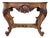 Tuscan Charles X Walnut Console Table, 1850s For Sale