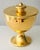Mid-Century Modern Gold Plated Ceramic Candy Dish* For Sale - Image 3 of 6