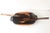 Rustic European Vintage Carved Exotic Wood Serving Dish With 2 Spoons Salad Bowl For Sale - Image 3 of 11