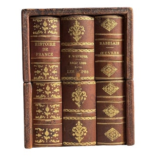 Faux Book Box, France, 20th Century For Sale