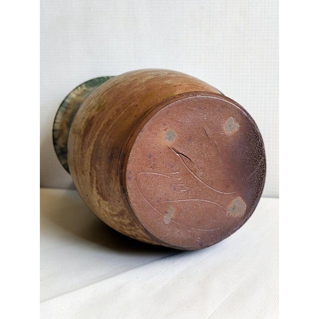 Baluster Vase in Stoneware by Maurice Pitot, 1950s For Sale - Image 6 of 8