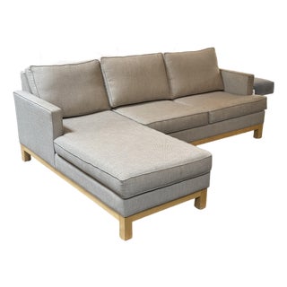 C & L Design Chaise Lounge Sectional For Sale