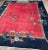 Antique Art Deco Chinese Carpet, C-1920's Chinese Village For Sale - Image 9 of 11