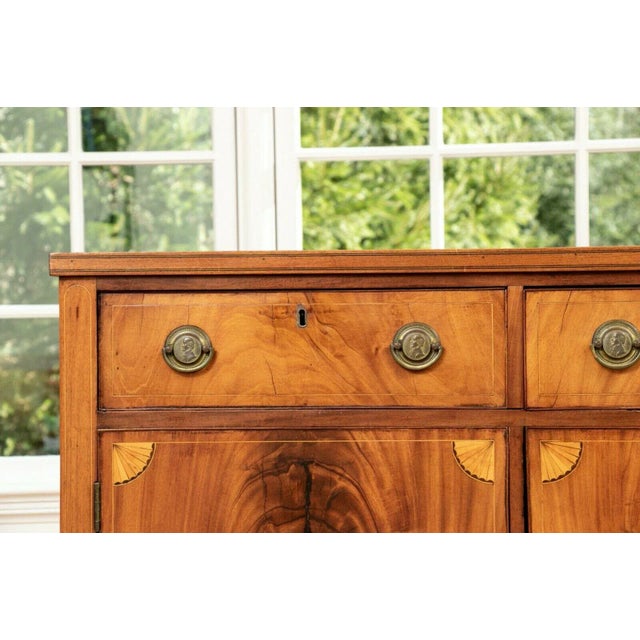 Antique American Two Door Cabinet With Custom Glass Top For Sale - Image 4 of 13