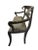 Vintage Cloisonne Moroccan Metal Rams Head 2 Seater Love Seat Settee For Sale - Image 4 of 5