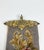 Greige Vintage Floral Needlepoint Bell Pull With Ornate Grape & Vine Hardware For Sale - Image 8 of 10