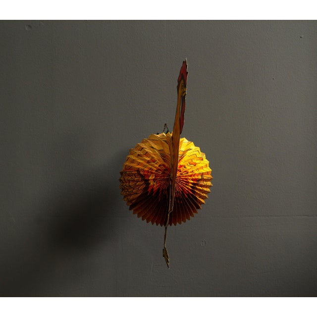 Black Paper Rooster Lantern, West Germany, 1960s For Sale - Image 8 of 14