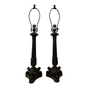 Early 21st Century Vaughan Traditional English Table Lamps - a Pair