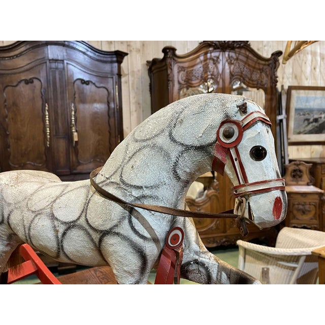 Early 20th Century English Rocking Horse For Sale - Image 4 of 12
