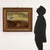 Oil on canvas. Northern Italian school of the 19th century. The landscape depicts a wide countryside that opens onto the...