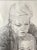 1990s Original Signed L Altman Figural Lady Boy Mother Child Realism Pencil Drawing For Sale - Image 11 of 13