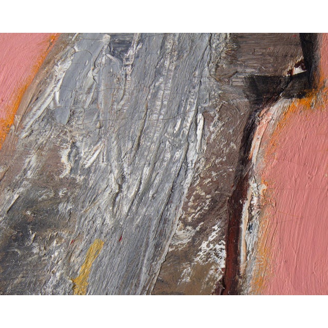 Contemporary Abstract Oil Painting on Canvas by James L. Bruch For Sale - Image 3 of 8