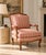 A handsome vintage bergère lounge chair by Century Furniture, featuring classic French-inspired styling and a beautifully...