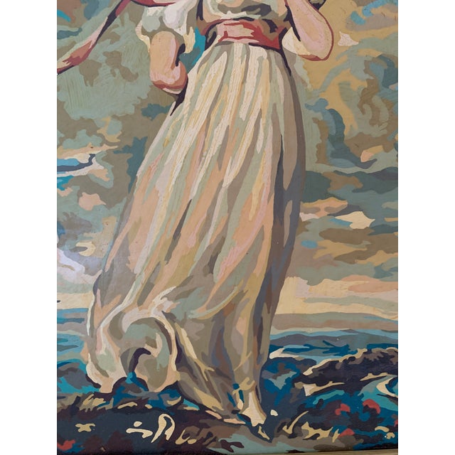 1950s Vintage “Blue Boy” and “Pinkie” Paintings by Numbers A Pair Chairish