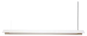 Large Misalliance Ex Pure White Suspended Light by Lexavala