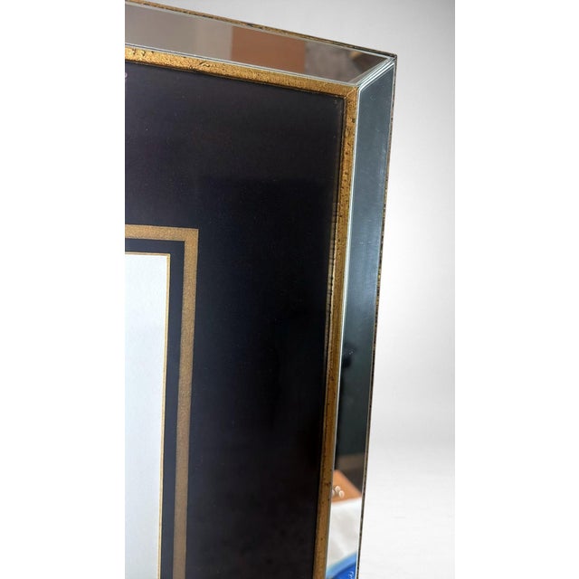 Late 20th Century Marco Lodola Silkscreen on Paper (No. 28/70) in Mirrored Frame For Sale - Image 13 of 18