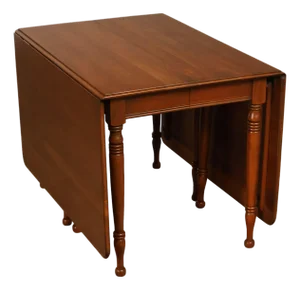 Pennsylvania House Cherry Drop Leaf Dining Table With Leaves
