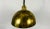 Mid-Century Modern Brass Pendant Lamp by WKR, 1970s, Germany For Sale - Image 6 of 12