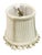 Vintage Pair of Brass & Copper Neoclassical Double-Arm Wall Sconces With Pleated Silk Shades For Sale - Image 16 of 18