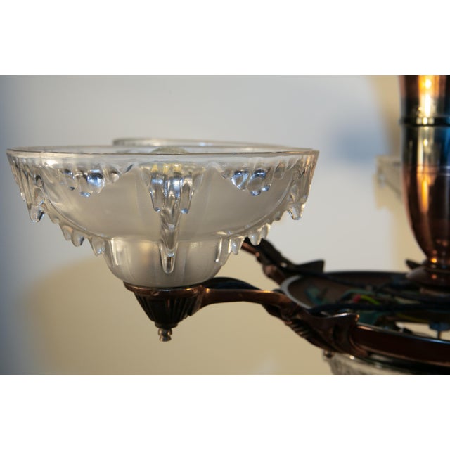 Art Deco Lamp from Ezan, France, 1930s For Sale - Image 13 of 15