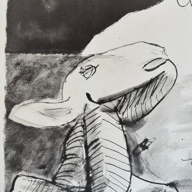 Pablo Picasso、A L'AGNEAU ET PERSONNAGES Pablo PICASSO : Enfant et agneau (Petit Paul Picasso