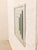 Metal Vintage Hollywood Regency Layered Beveled Mirror For Sale - Image 7 of 10