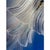 Transparent Diamante Selle-Petali Murano Glass Wall Sconce by Simoeng for Simoeng For Sale - Image 4 of 7