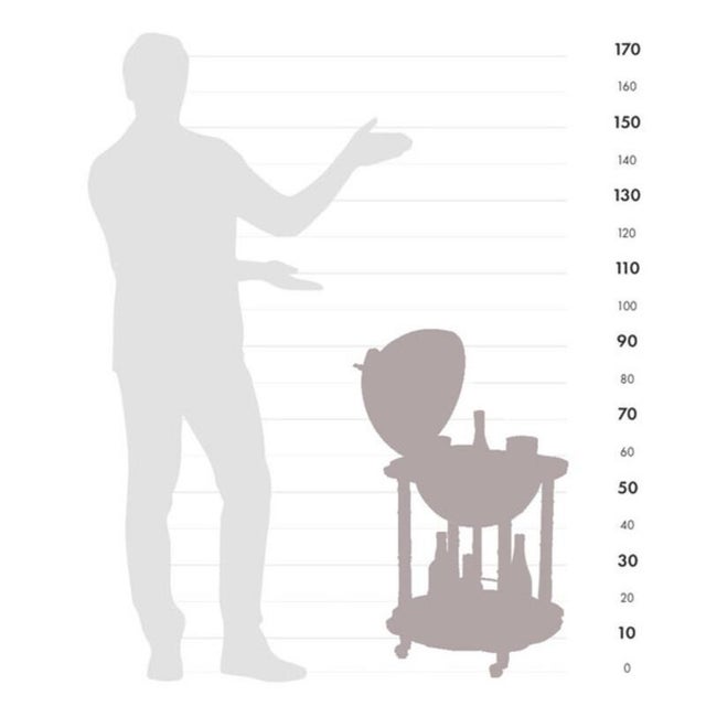 Wood Lapis Globe Bar by Zoffoli Mappamondi For Sale - Image 7 of 8