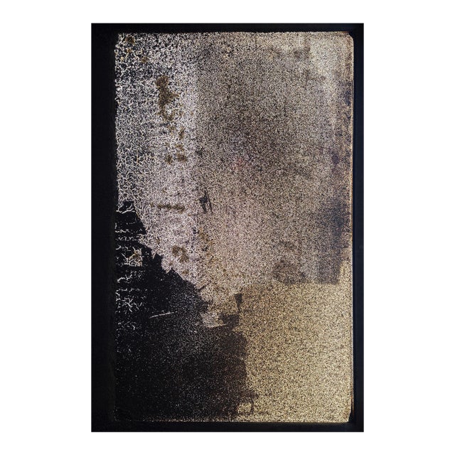 Contemporary Abstract Photography Print, 'Workshop Window' Minimalist Industrial Art, Large 40 X 60" Fine Art Photograph For Sale