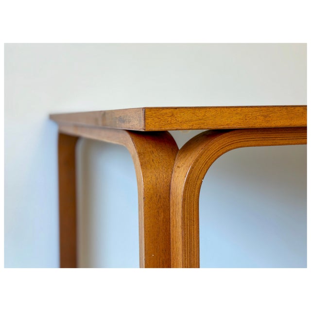 Magnus Olesen Large Desk by Rud Thygesen and Johnny Sorensen Magnus Olesen, Denmark, 1970s For Sale - Image 4 of 18