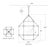 Visual Comfort Suzanne Kasler for Visual Comfort Signature Morris Grande Lantern in Antique Zinc with Frosted Glass For Sale - Image 4 of 4