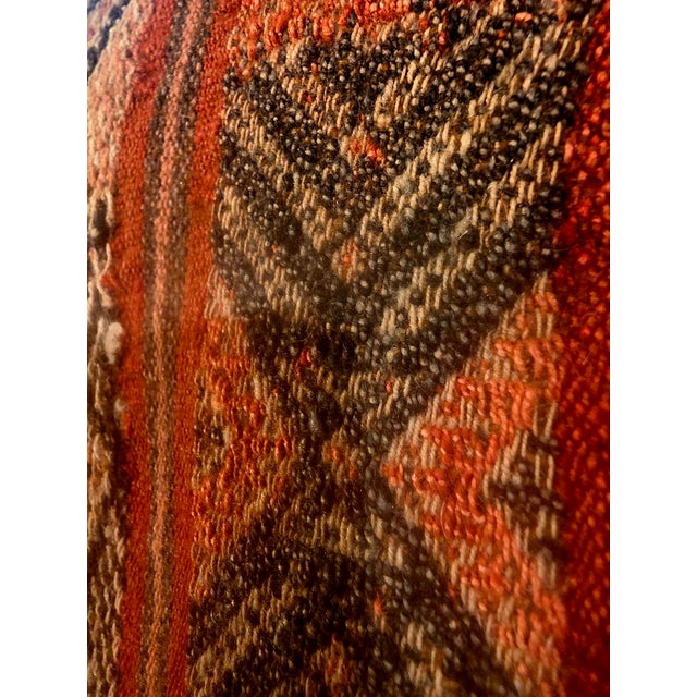 Antique Andean Child’s Handwoven Wool Poncho Textile – Collectible Folk Art For Sale In Austin - Image 6 of 7