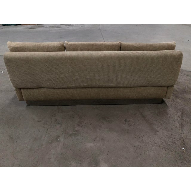 Metal Vintage Italian 3-Seater Sofa For Sale - Image 7 of 17
