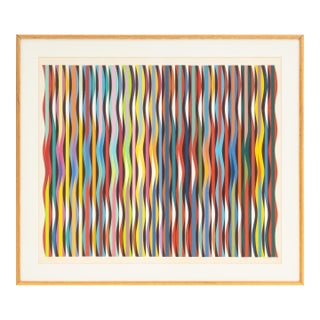 Yaacov Agam "Untitled 23" Screenprint, Circa 1980 For Sale