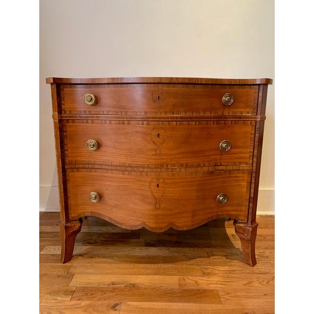 Baker Furniture Stately Homes Reproduction III Satinwood Chest