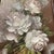 Vintage Painting on Driftwood “White Peony“ by Robert Cox (1934- 2001) Framed For Sale - Image 9 of 12