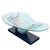 1950s MCM Sculptural Nude Mermaid Biomorphic Cocktail Table W/ Pair of End Tables For Sale In Los Angeles - Image 6 of 13