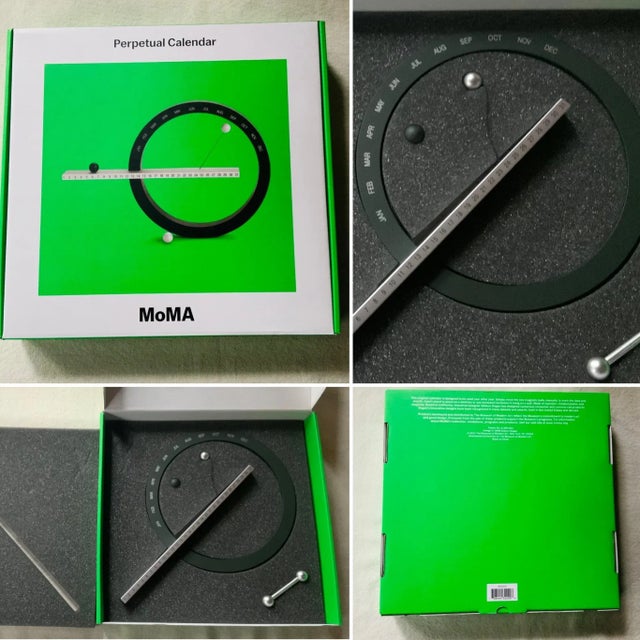 MoMA Gideon Dagan Perpetual Calendar For Sale - Image 13 of 18