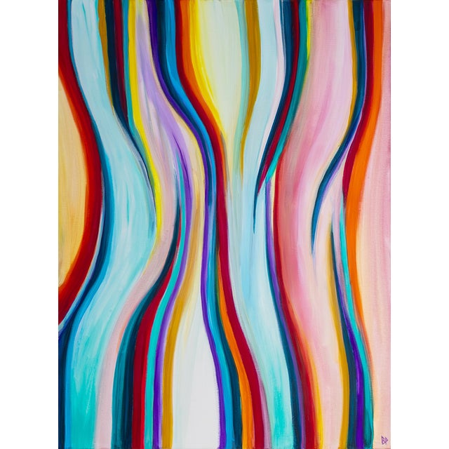 Early 21st Century Ben Put, Contrast II, Acrylic on Canvas For Sale - Image 5 of 5