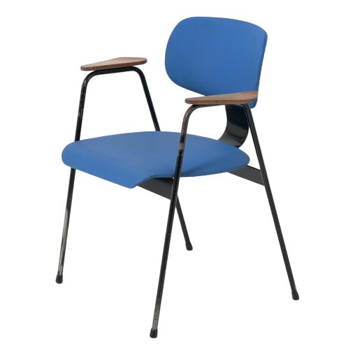 F1 Desk Chair by Willy Van Der Meeren for Tubax, 1950s For Sale