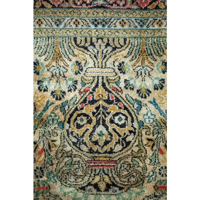 Cashmere Silk Tree of Life Rug For Sale - Image 4 of 11