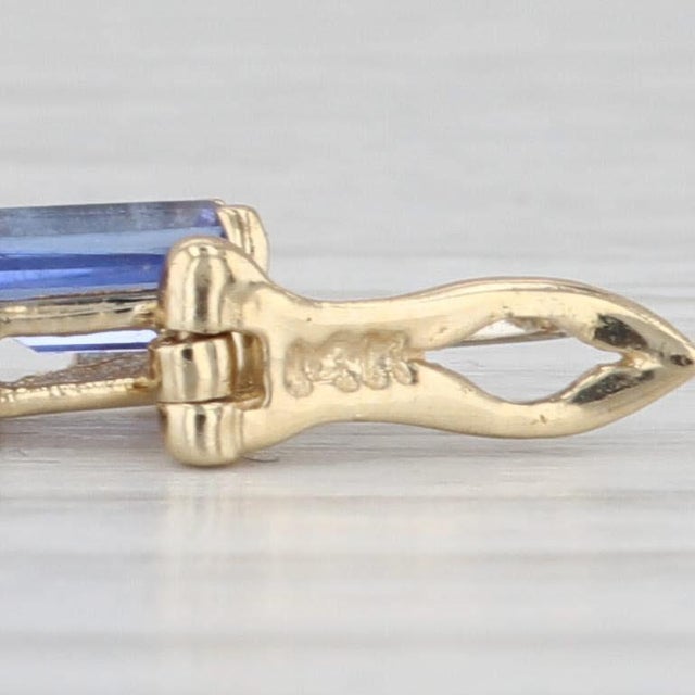 Gemstone Information: - Natural Tanzanites - Total Carats - 5.60ctw Cut - Emerald Color - Purple Treatment - Heated -...